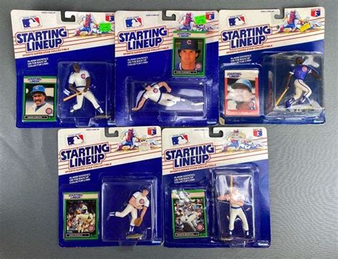 Group Of Kenner Mlb Starting Lineup Cubs Figures Matthew Bullock