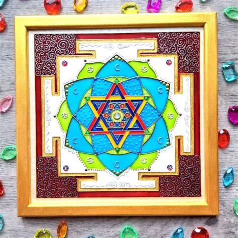 Moon yantra Chandra Meditation Planetary yantra Tantra decor | Inspire Uplift