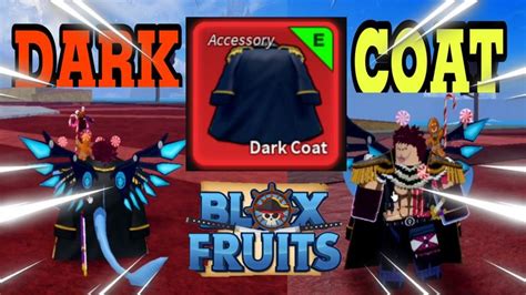 HOW TO GET MYTHICAL DARK COAT BLOX FRUITS | Mythical, Dark, Fruit