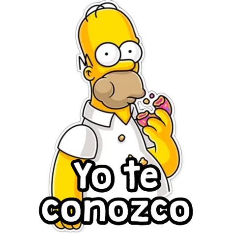 Yo Te Conozco Sticker De WhatsApp DescargarStickers