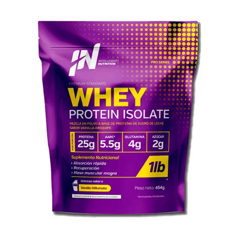 WHEY PROTEIN 1 LB VAINILLA INTELLIGENT IRON FIT