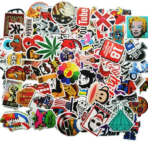 Buy ANKENGS Sticker Pack [100pcs], Graffiti stickers, Vinyls stickers ...