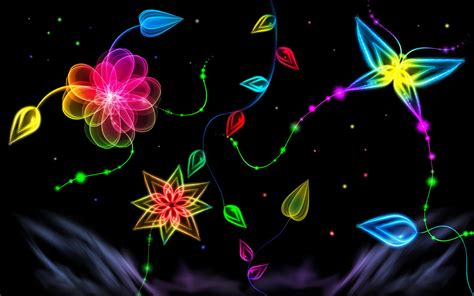 neon glow wallpaper  bahkauv  deviantart