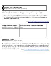 G Worksheet Treaty Of Versailles Docx How Did The Treaty Of