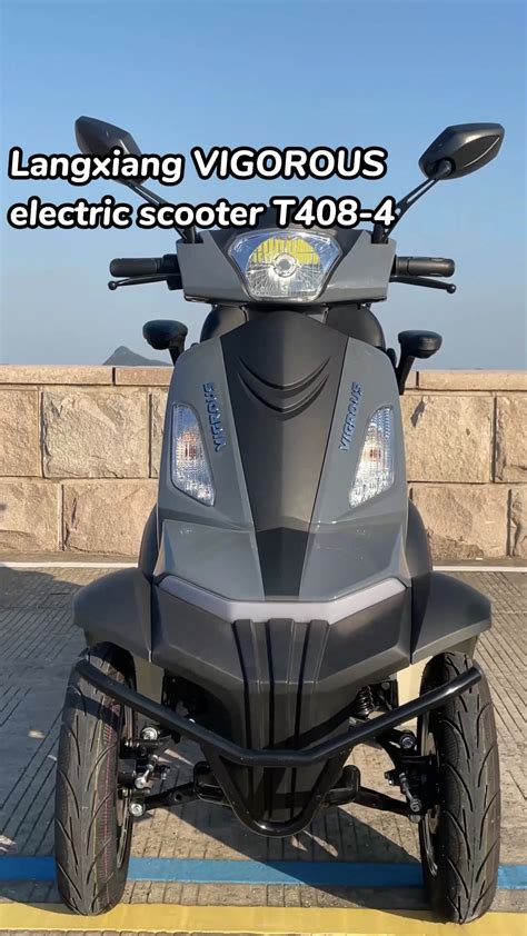 Vista Quater1 60v Electric Scooter Mobility Scooter With Four Wheel For