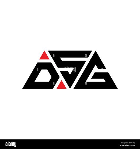 Dsg Triangle Letter Logo Design With Triangle Shape Dsg Triangle Logo Design Monogram Dsg