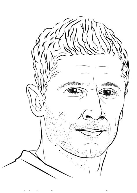 Libro Para Colorear Serious Robert Lewandowski Imprimible Y En L Nea