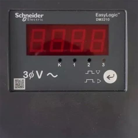 Led Electric Dm3210 Schneider Digital Panel Meter Voltage 100 230 V Ac Rs 1000 Unit Id