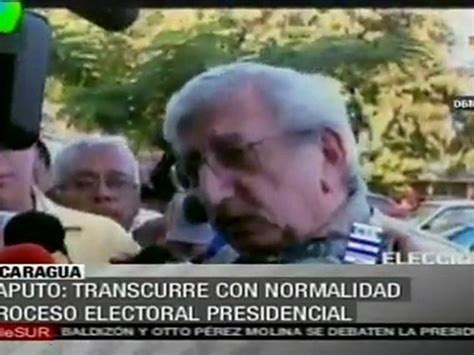 Caputo elecciones en Nicaragua transcurre con normalidad Vídeo