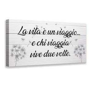 Quadro Personalizzato Con Frase Su Tela Decorazione Da Parete