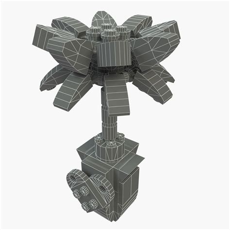 ЛЕГО Дружба Цветок 3D Модель $20 - .max .3ds .dxf .fbx .obj - Free3D
