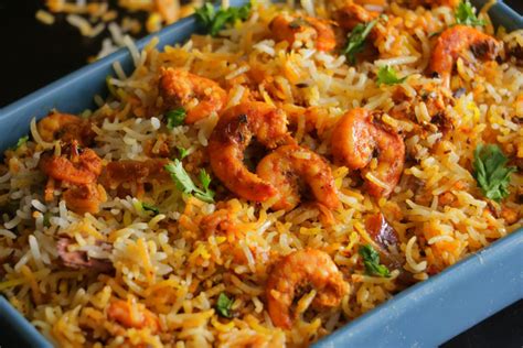 Spicy Prawn Biryani