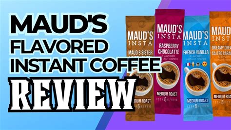 BEST Instant Coffee Maud S Flavored Coffee Instant Coffee Variety