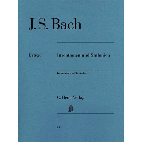 Bach Js Inventions And Sinfonias Bwv 772 801 Evergreen Workshop