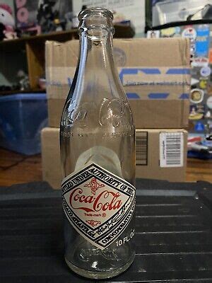 Vintage Coca Cola Coke Th Anniversary Commemorative Bottle