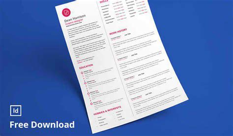 10+ Best Free CV & Resume Templates for InDesign – Speckyboy