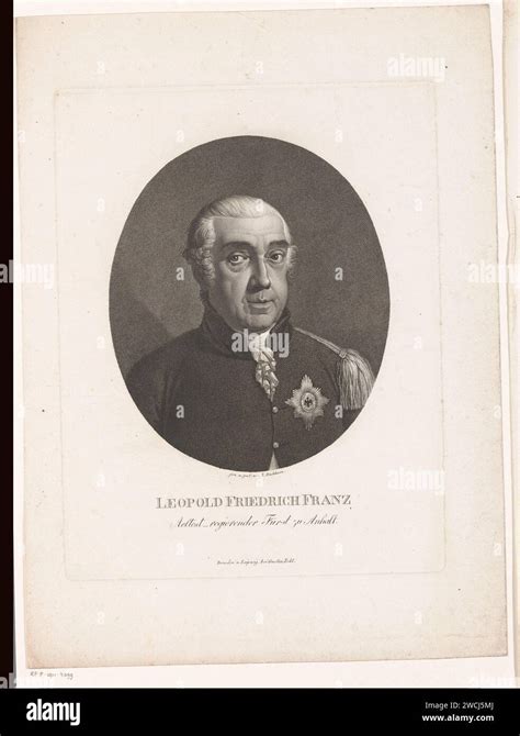 Portrat Van Leopold Iii Friedrich Franz Von Anhalt Dessau Ludwig