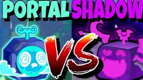 QUAL É A MELHOR FRUTA PORTAL OU SOMBRA DO BLOX FRUITS Roblox YouTube