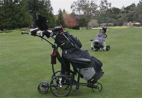 Bat Caddy X3R Electric Golf Push Cart Review The Expert Golf Website