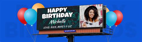 Birthday Billboards Billboard4me