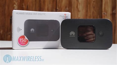 Huawei E C Lte Hotspot Unboxing Und Test Youtube