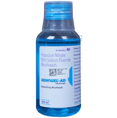 Senquel Ad Desensitising Mouthwash With Potassium Nitrate Sodium