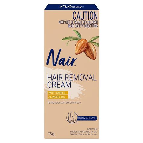 Buy Nair Hair Removing Cream Sensitive Skin 75g Online at Chemist Warehouse®