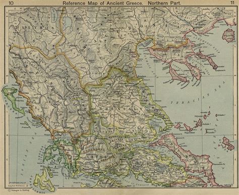 Detailed Map Ancient Greece