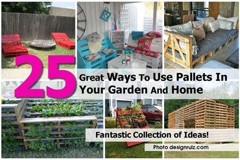 25 Great Ways To Use Pallets In Your Garden And Home