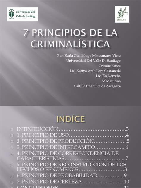 7 Principios De La Criminalística Huella Dactilar Certeza