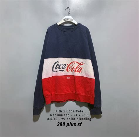 Kith X Coca Cola Crew Neck Men S Fashion Coats Jackets And Outerwear