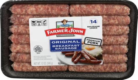 Farmer John Original Breakfast Sausage Links, 14 ct / 12 oz - Kroger