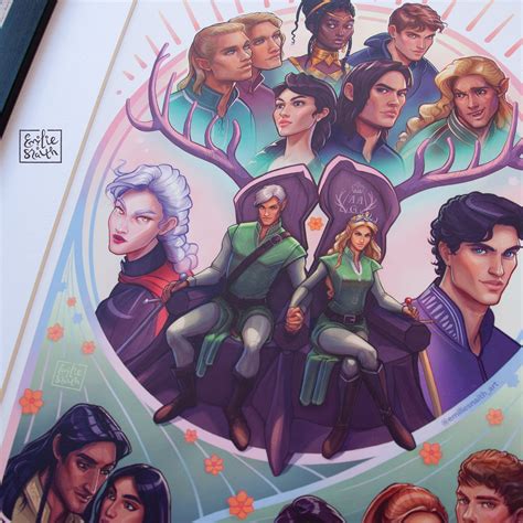 A4 Throne Of Glass Poster Etsy Uk