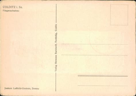 Luftbild Colditz Ansichtskarten Lexikon