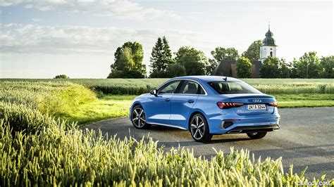 2021 Audi A3 Sedan S Line Rear Three Quarter Hd Wallpaper 161