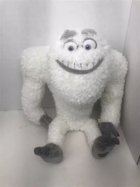 RARE MONSTERS INC YETI 16”-17” Plush Abominable Snowman Disney Store Authentic $17.49 - PicClick CA