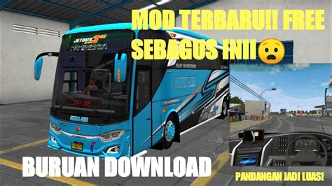 SHARE MOD BUSSID JETBUS 3 SINGLE GLAS TERBARU YouTube