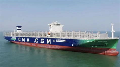 CMA CGM Takes Delivery Of LNG Fueled Galapagos LNG Prime