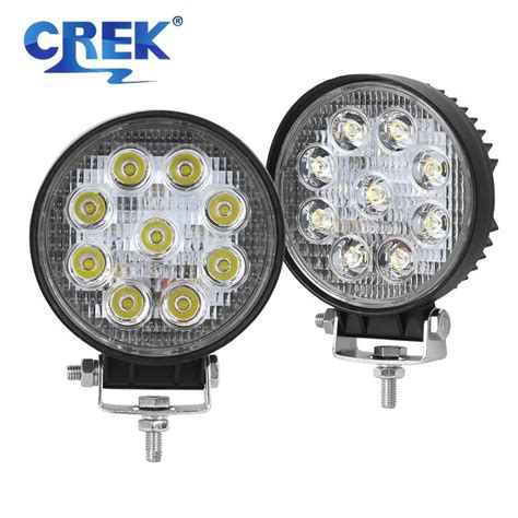 27W Round 4inch Car LED Work Lamp For Truck Tractor Trailer China LED