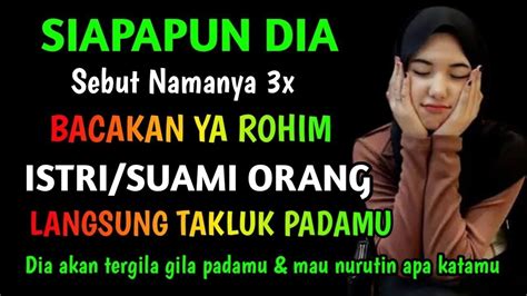 Cukup Menit Dia Takluk Padamu