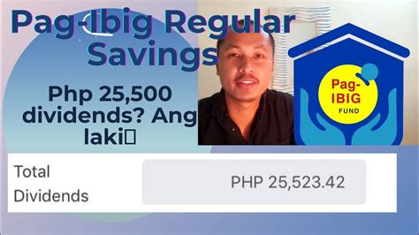 Pag Ibig Regular Savings Contribution Youtube