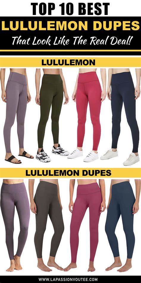 Best Lululemon Wunder Train Dupes