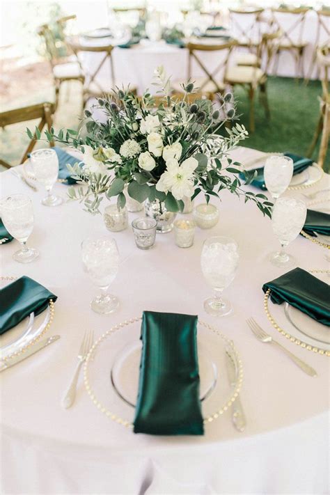 Hunter Green Wedding Theme