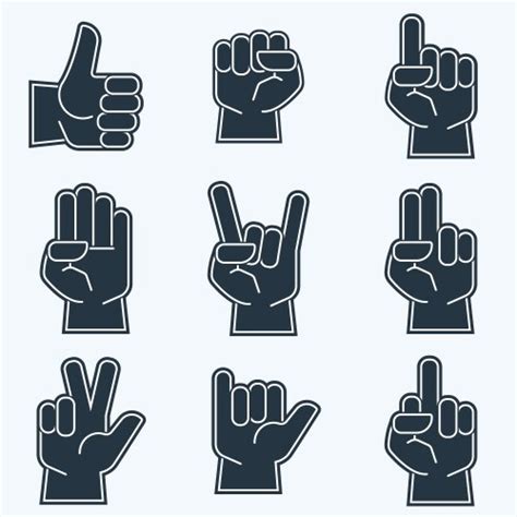 Come Here Gesture Finger Vector Images 11