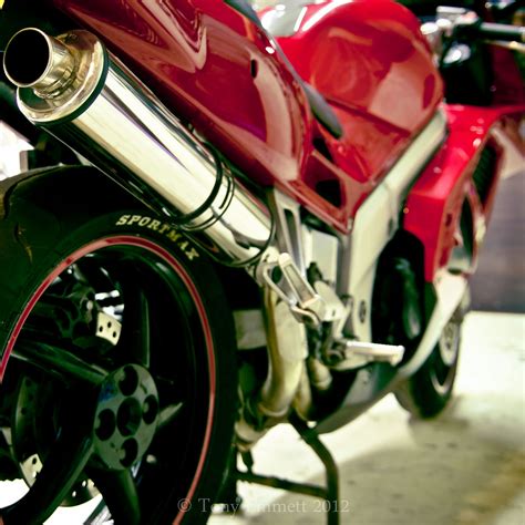 Honda VFR 750 & Micron hi-level exhaust | Copyright © Tony E… | Flickr