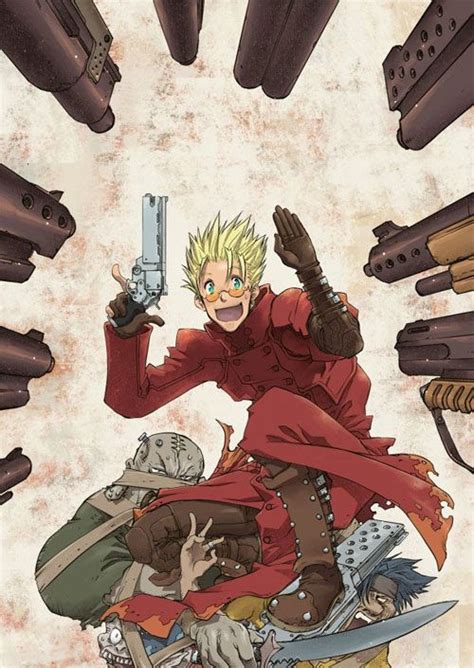 26 Vash Of Trigun Illustration Artworks Naldz Graphics Trigun