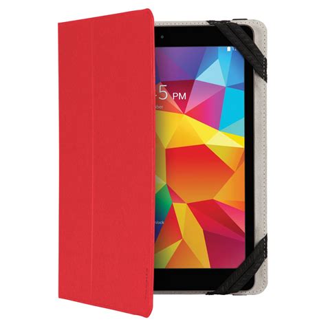 Foliostand™ Universal Tablet Case 9 10 Red