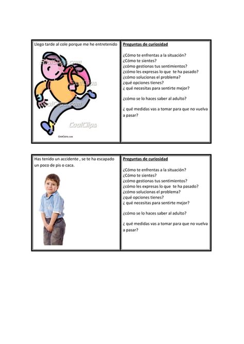 Tarjetas Habilidades Sociales Pdf