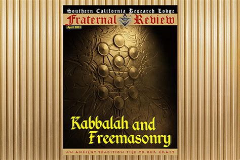 Kabbalah And Freemasonry — Southern California Research Lodge