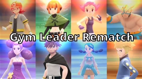 Pokemon heartgold gym leaders rematch